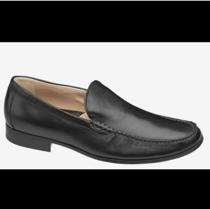Black Johnston & Murphy Cresswell Venetian loafer